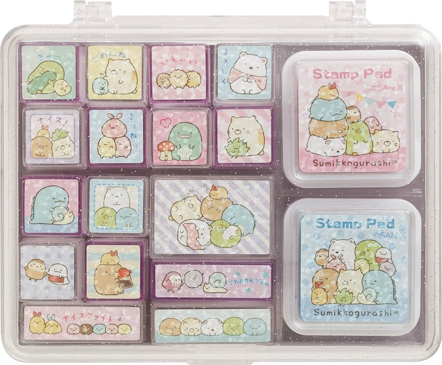 Amazon.co.jp: サンエックス すみっコぐらしスタンプセット